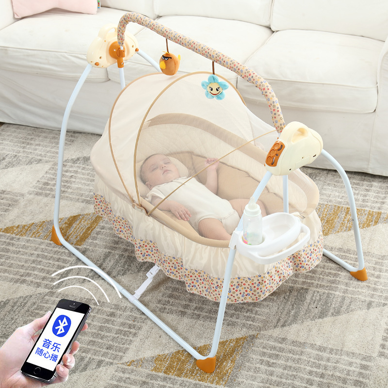Baby Swing Bouncer - Умная электрическая детская кроватка, электрическая колыбель,