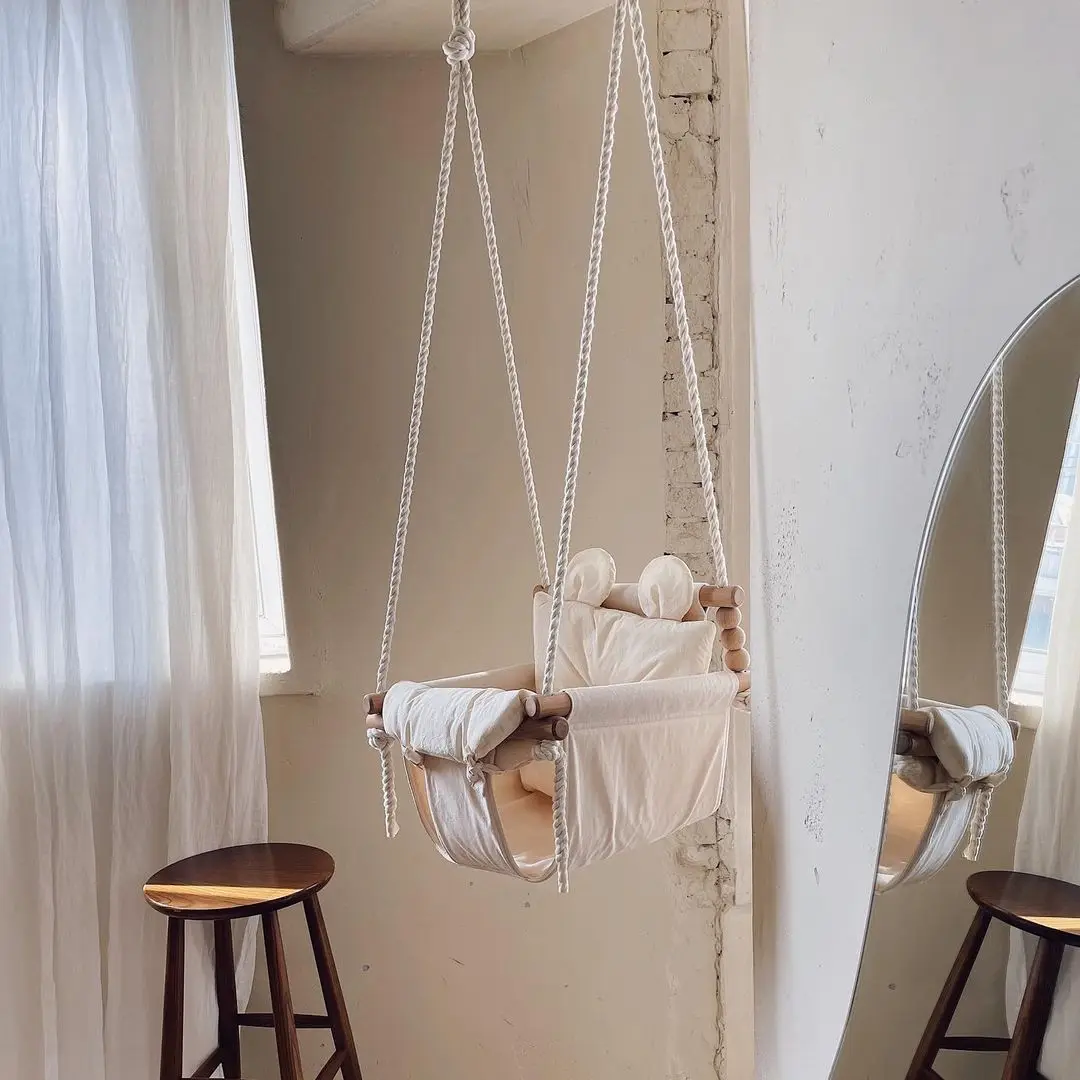 Baby Swing Bouncer - Детские качели в стиле Ins, детское