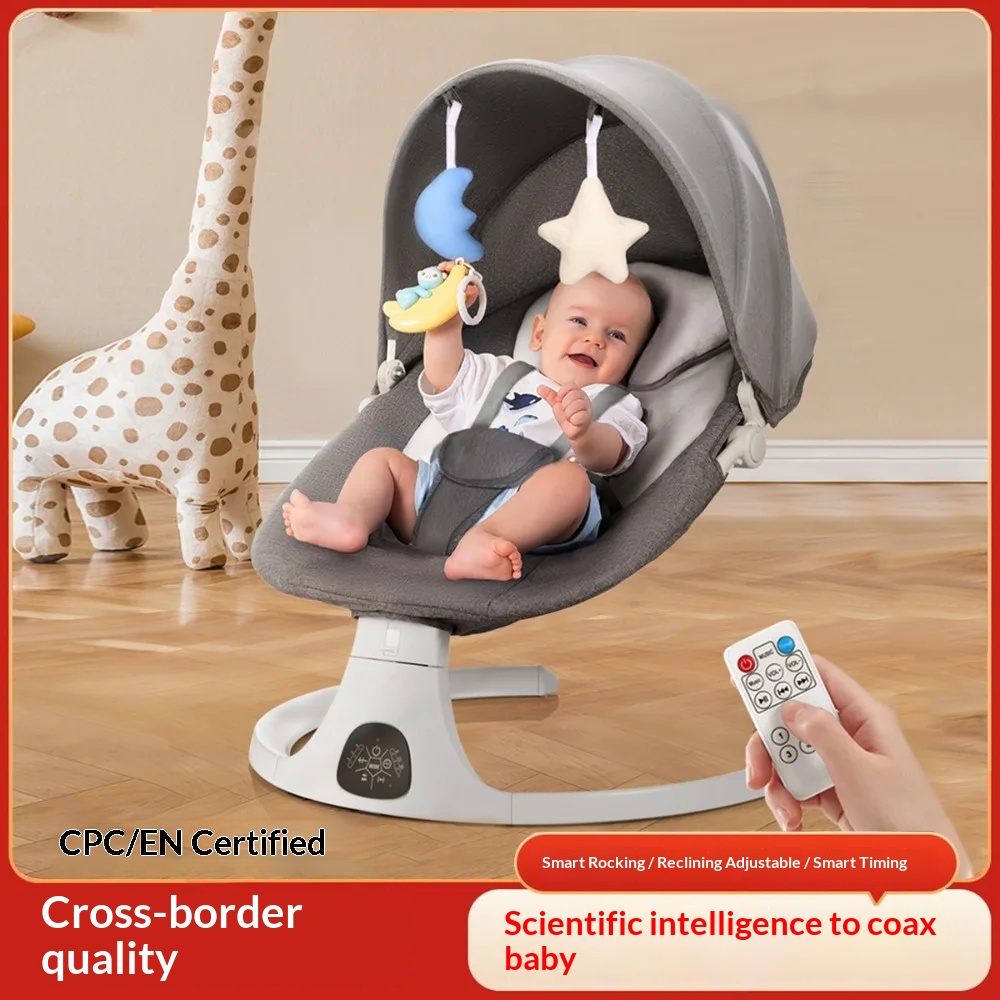 Baby Swing Bouncer - Электрическое кресло-качалка для младенцев с игрушками