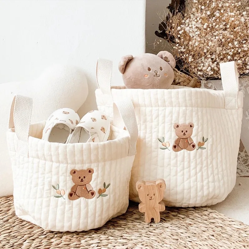 Diaper Bag Backpack - INS детские сумки милый медведь вышивка