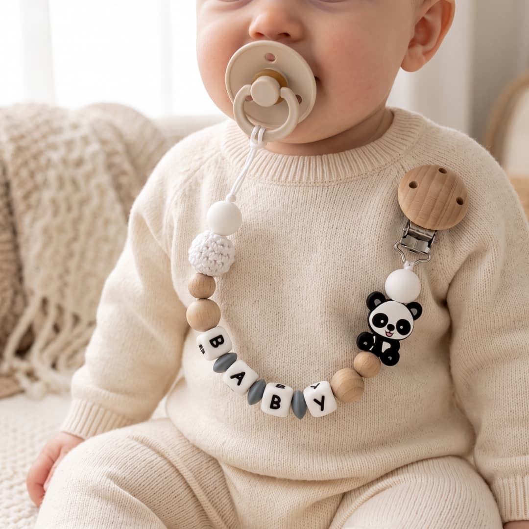 Baby Teethers - Держатель для детской соски с именем