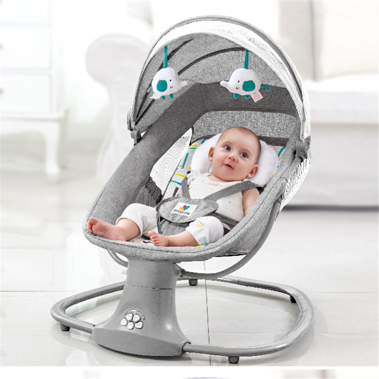 Baby Swing Bouncer - Кресло-качалка с Bluetooth, музыкальный пульт дистанционного