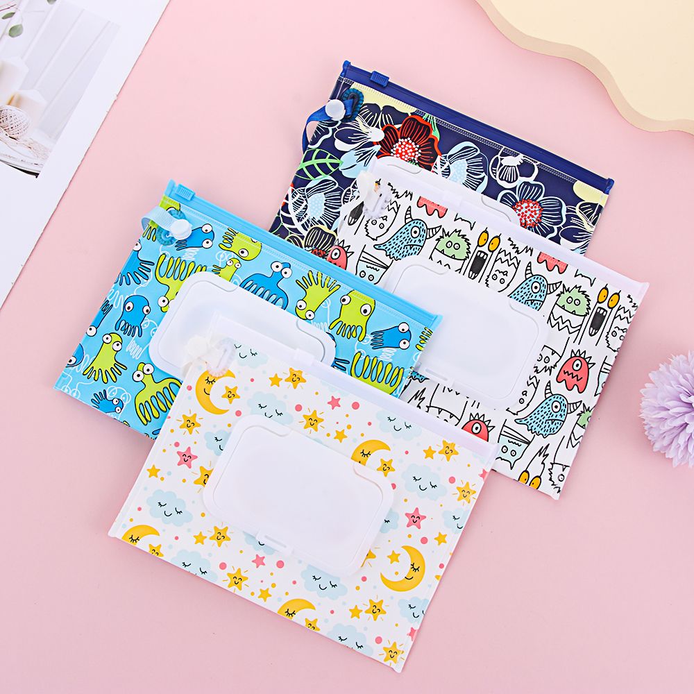 Baby Products Korean - Портативная откидная крышка, сумка для влажных