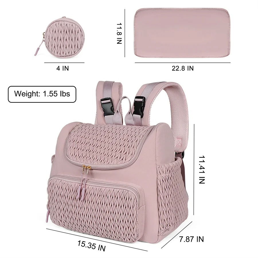 Вместительная сумка-рюкзак для – обзор и цена Diaper Bag Backpack