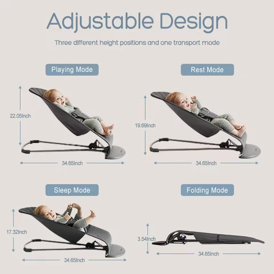 Детское кресло-качалка, складн – обзор и цена Baby Swing Bouncer