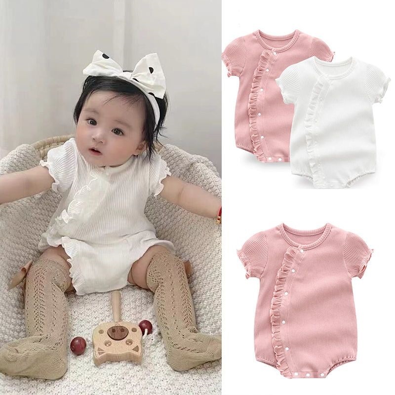 Детский комбинезон с кружевом  – обзор и цена Baby Products Korean