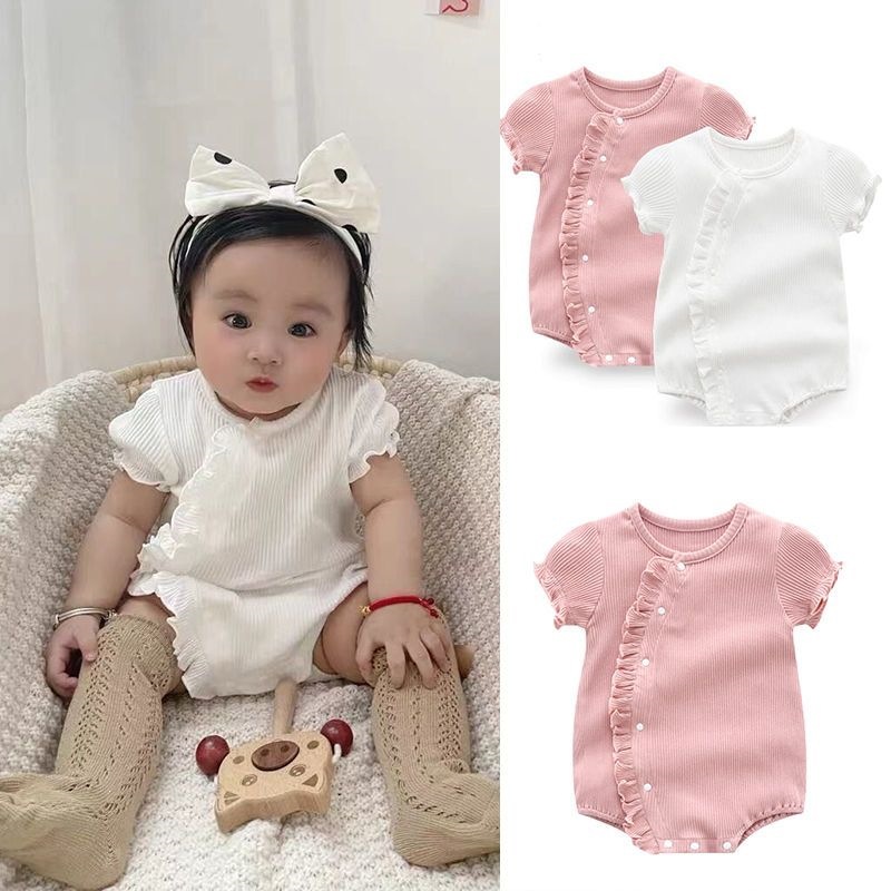 Детский комбинезон с кружевом  – обзор и цена Baby Products Korean