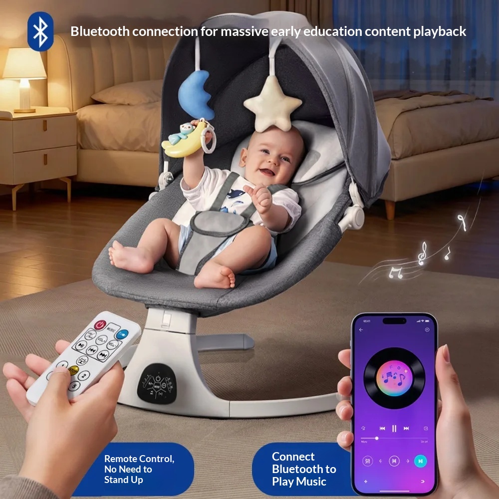 Электрическое кресло-качалка д – обзор и цена Baby Swing Bouncer
