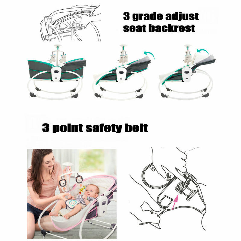 Многофункциональный шезлонг-ка – обзор и цена Baby Swing Bouncer
