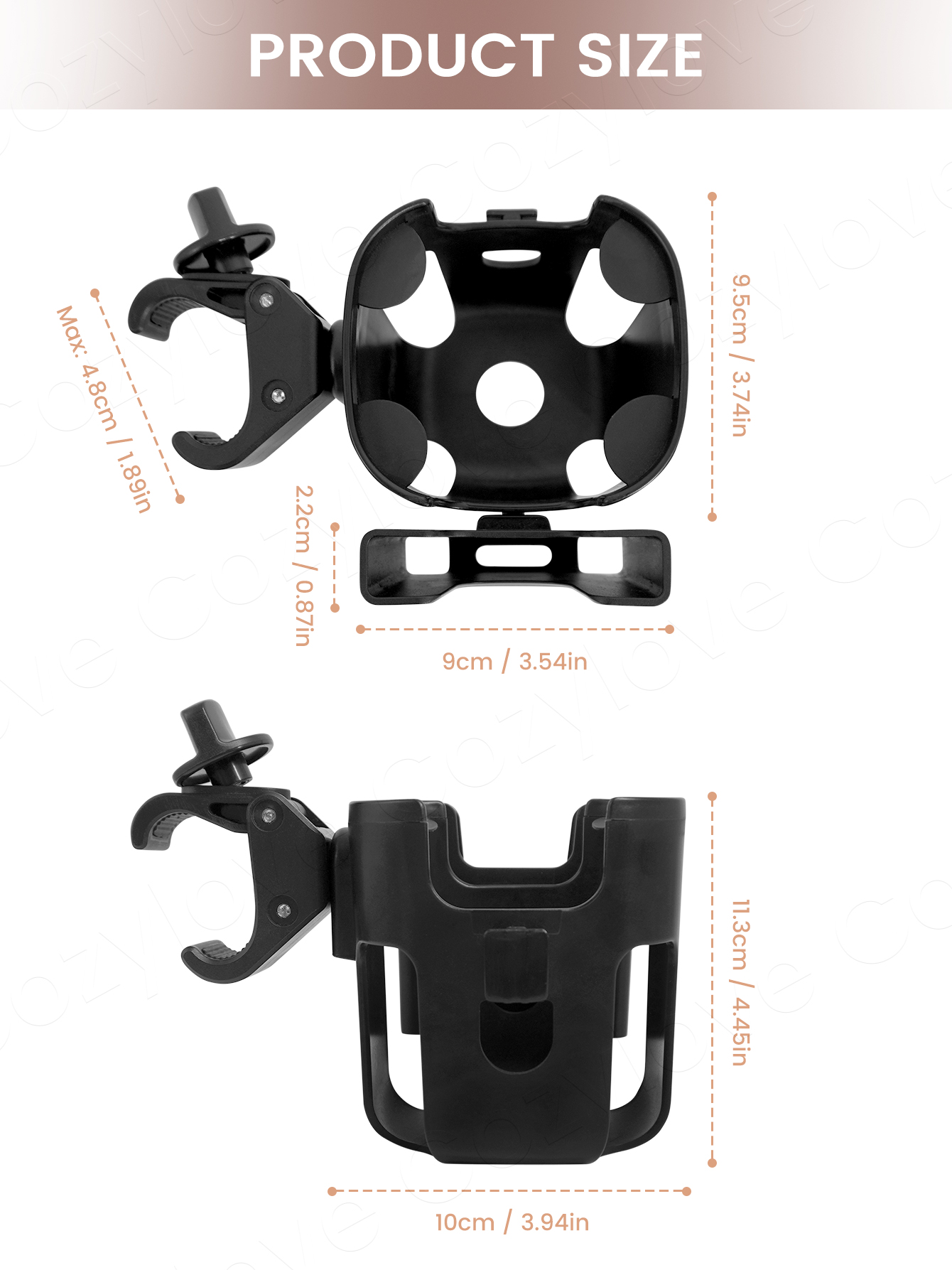 Подстаканник для коляски больш – обзор и цена Stroller Accessories
