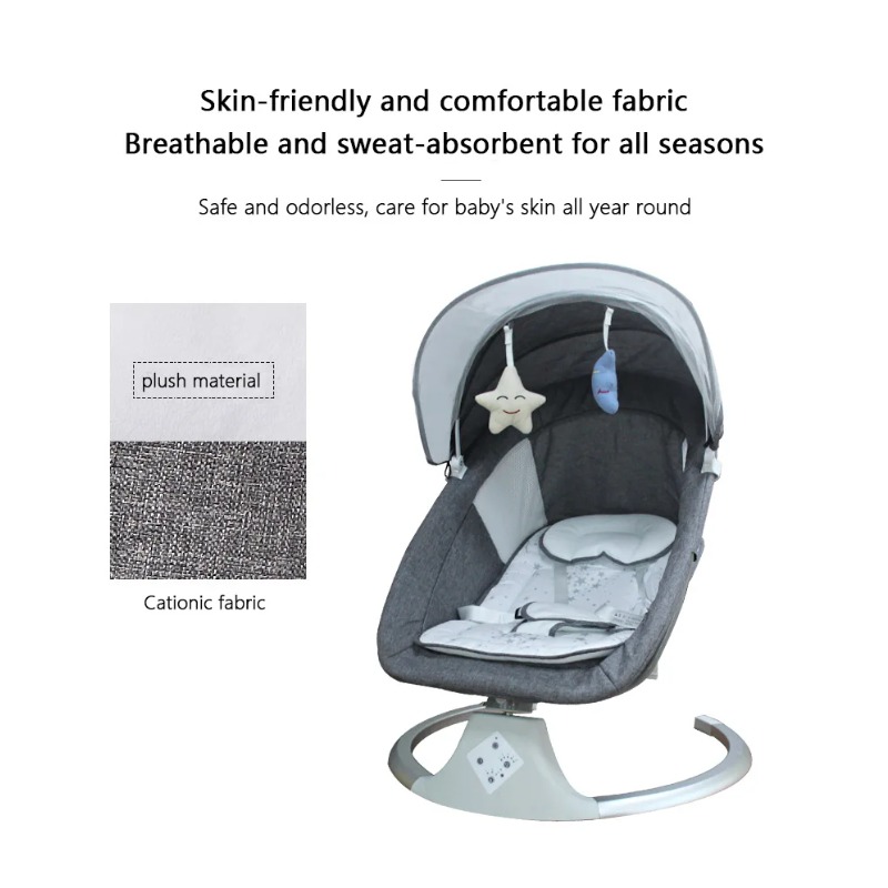 IMBABY детское кресло-качалка  – обзор и цена Baby Swing Bouncer